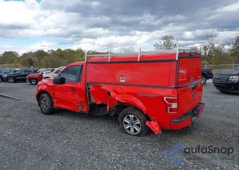 2018 Ford F-150 Xl z USA, uszkodzony, nr VIN 1FTMF1CB7JKC07350